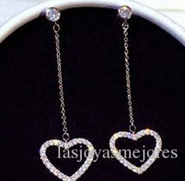 super glittering fashion designer luxury diamond zircon sweet cute lovely heart long pendant dangle chandelier earrings for woman girls, Golden;silver
super glittering fashion designer luxury diamond zircon sweet cute lovely heart long pendant dangle chandelier earrings for woman girls, Golden;silver