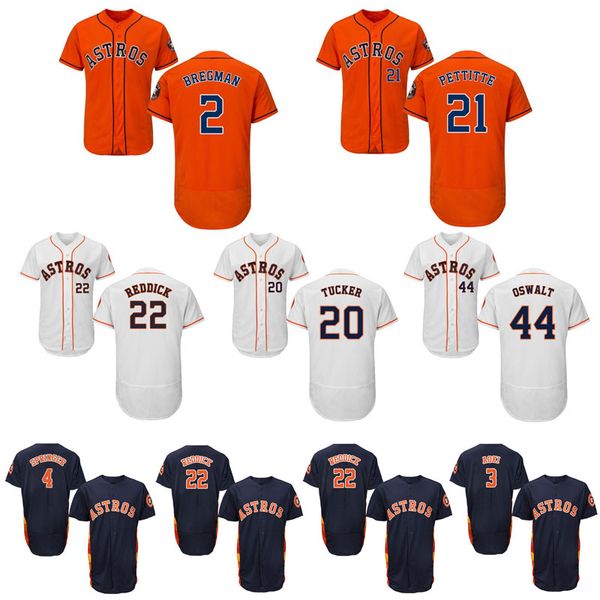 houston jersey men astros 27 jose altuve 34 nolan ryan 1 carlos correa 2 alex bregman 7 biggio 4 george springer jerseys, Black;white
