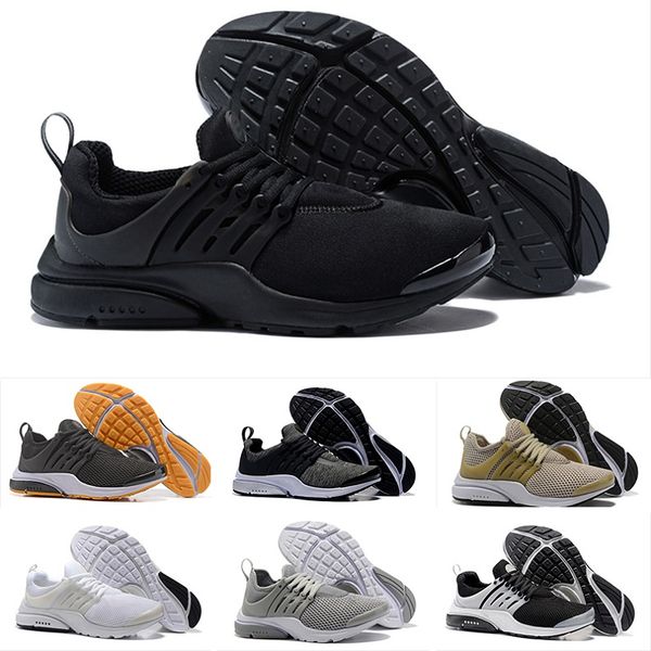 

NIKE Air Presto Ultra low 2018 Новый PRESTO BR QS дышать желтый черный белый мужская prestos обувь кроссовки женщины,кроссовки для мужчин спортивная обувь,прогулки дизайнерская обувь