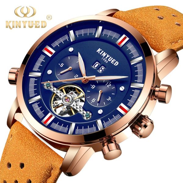 kinyued skeleton automatic watch men flying brand men's mechanical watches luminous relogios masculinos, Slivery;brown
kinyued skeleton automatic watch men flying brand men's mechanical watches luminous relogios masculinos, Slivery;brown
