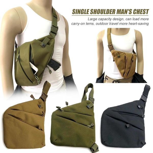 multi-functional tactical storage bag single shoulder anti-theft bag men's chest slant leisure concealed tactical pack
multi-functional tactical storage bag single shoulder anti-theft bag men's chest slant leisure concealed tactical pack