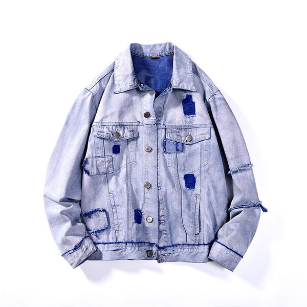 kimsere mens hi street ripped jean jackets with patches destroyed denim trucker jacket outerwear with holes plus size m-5xl, Black;brown
kimsere mens hi street ripped jean jackets with patches destroyed denim trucker jacket outerwear with holes plus size m-5xl, Black;brown