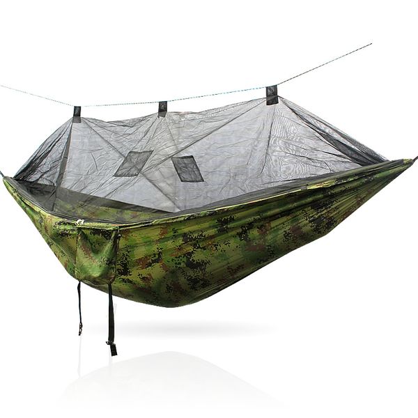 2 people portable parachute hammock 150kg portable parachute hammock