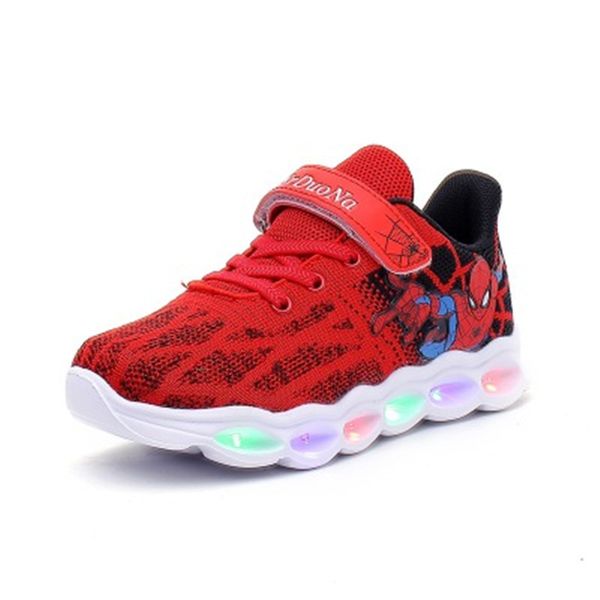 spiderman led shoes kids shoes with lights sneaker children boys sneakers glowing illuminated toddler girls shoes, Black
spiderman led shoes kids shoes with lights sneaker children boys sneakers glowing illuminated toddler girls shoes, Black