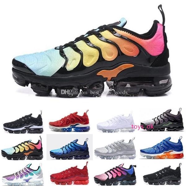 2019 tn plus men running shoes triple black white sunset p blue wolf grey usa designer shoes sport sneakers trainers 36-45
2019 tn plus men running shoes triple black white sunset p blue wolf grey usa designer shoes sport sneakers trainers 36-45