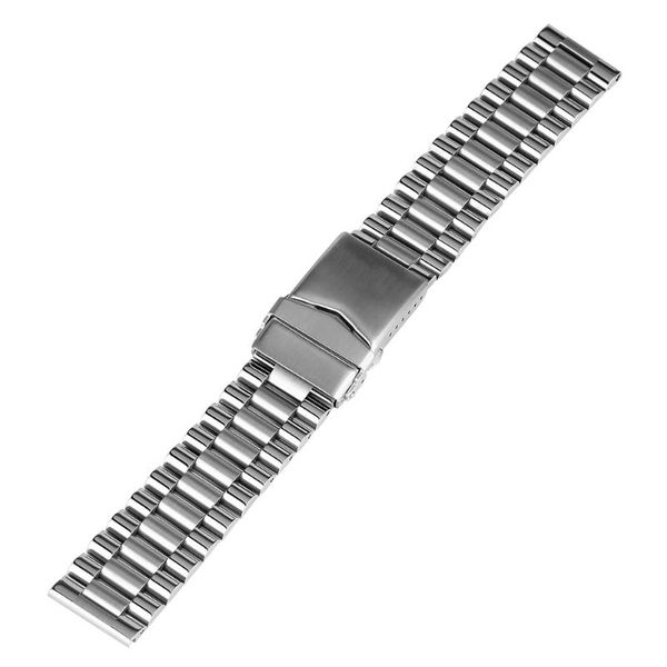men silver black stainless steel watch band folding clasp with safety male wristband metal bracelet classic quick release 22mm, Black;brown
men silver black stainless steel watch band folding clasp with safety male wristband metal bracelet classic quick release 22mm, Black;brown