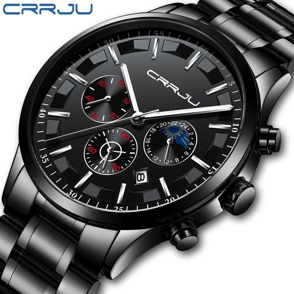 crrju watch men fashion sport quartz simple clock luxury waterproof ultra thin date quartz wrist watches for men montre homme, Slivery;brown
crrju watch men fashion sport quartz simple clock luxury waterproof ultra thin date quartz wrist watches for men montre homme, Slivery;brown