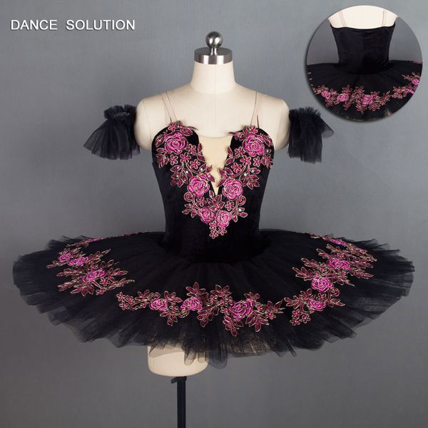 black stretch velvet pre-professional ballet tutu girl & women stage ballet costume ballerina tutu dance dress, Black;red
black stretch velvet pre-professional ballet tutu girl & women stage ballet costume ballerina tutu dance dress, Black;red