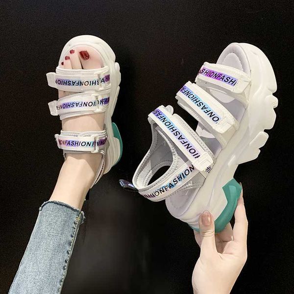 2020 new chunky sandals women wedge high heels shoes female platform beach casual summer sandalias woman sandal, Black
2020 new chunky sandals women wedge high heels shoes female platform beach casual summer sandalias woman sandal, Black