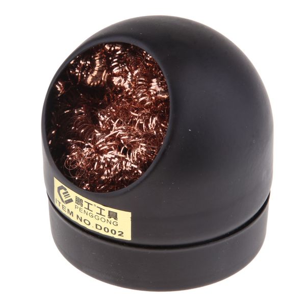 heavy duty solder tip cleaner steel wire sponge ball with soldering iron holder base stand, 70 x 71mm/ 2.76x 2.8inch
heavy duty solder tip cleaner steel wire sponge ball with soldering iron holder base stand, 70 x 71mm/ 2.76x 2.8inch