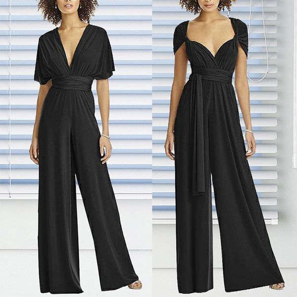 elegant women jumpsuits overalls solid sleeveless v-neck wide leg ladies long rompers jumpsuits women playsuit trousers summer, Black;white
elegant women jumpsuits overalls solid sleeveless v-neck wide leg ladies long rompers jumpsuits women playsuit trousers summer, Black;white