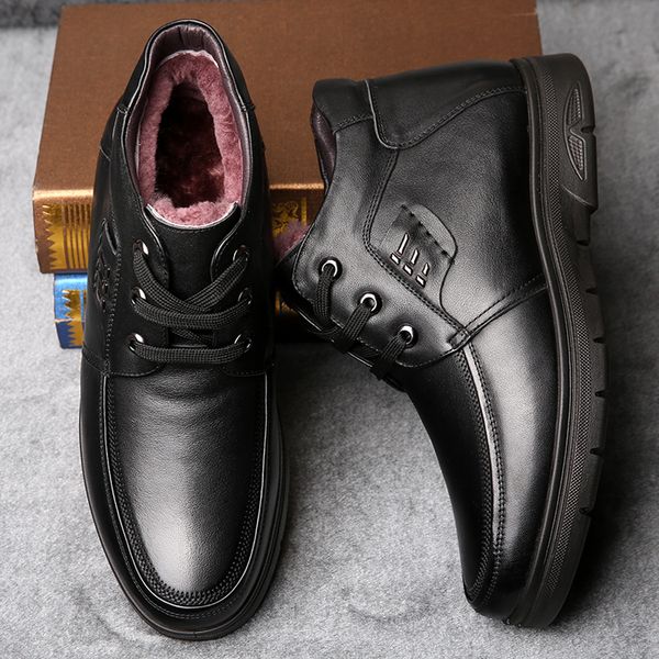 genuine leather men shoes business oxfords men casual shoes cow leather winter plus cotton men's casual %886, Black
genuine leather men shoes business oxfords men casual shoes cow leather winter plus cotton men's casual %886, Black
