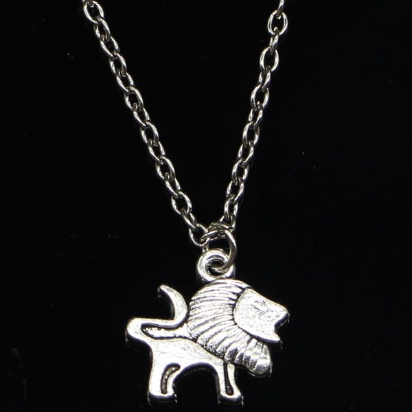 20pcs new fashion necklace 16x15mm lion silver pendants short long women men colar gift jewelry choker
20pcs new fashion necklace 16x15mm lion silver pendants short long women men colar gift jewelry choker