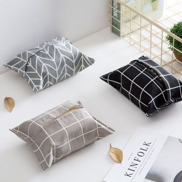 1pc cotton linen tissue box paper holder living room bathroom home car deskpaper cover bag creative canvas storage box
1pc cotton linen tissue box paper holder living room bathroom home car deskpaper cover bag creative canvas storage box