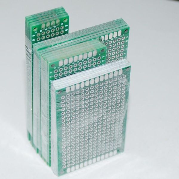 4pcs pcb double side prototype board circuit protoboard universal stripboard prototyping veroboard 2x8 3x7 4x6 5x7 1pcs each mixed double
4pcs pcb double side prototype board circuit protoboard universal stripboard prototyping veroboard 2x8 3x7 4x6 5x7 1pcs each mixed double