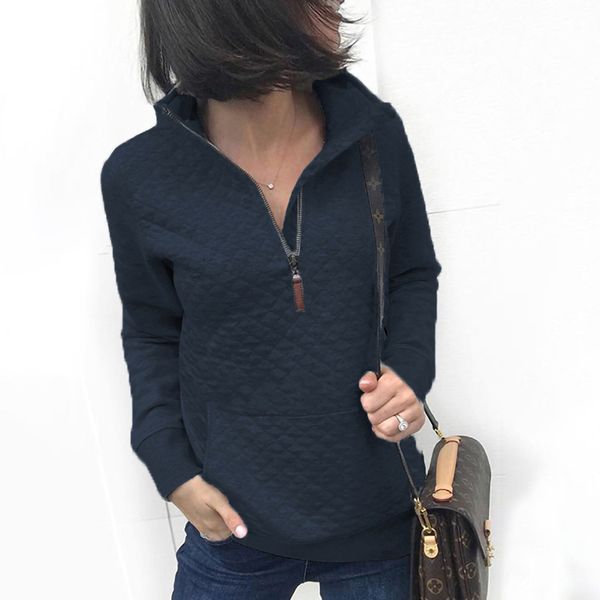 autumn winter hoodies zip-up women hoody solid casual pullovers zipper turn-down collar shirts long sleeve sweatshirt new gv425, Black
autumn winter hoodies zip-up women hoody solid casual pullovers zipper turn-down collar shirts long sleeve sweatshirt new gv425, Black