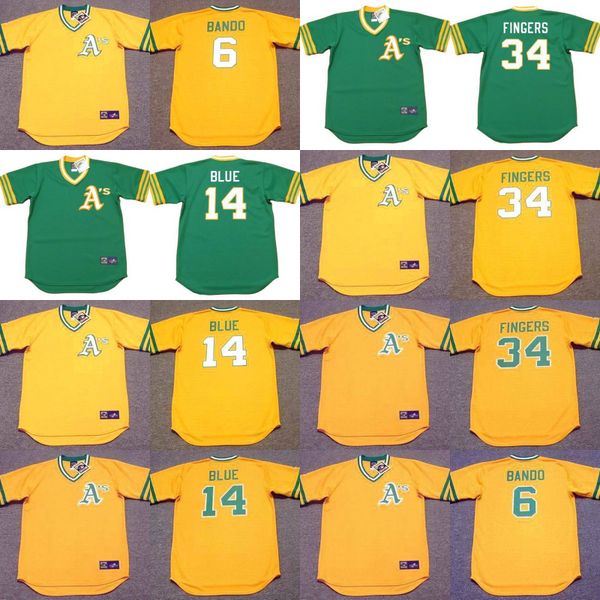 oakland 6 sal bando 14 vida blue 34 rollie fingers 26 joe rudi 9 reggie jackson 35 rickey henderson 27 jim hunter ray fosse baseball jersey, Black 
oakland 6 sal bando 14 vida blue 34 rollie fingers 26 joe rudi 9 reggie jackson 35 rickey henderson 27 jim hunter ray fosse baseball jersey, Black