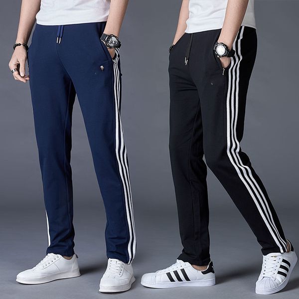 mens designer new joggers casual trousers hip-hop pants fashion brand sweatpants stripes panalled pencil jogger pants plus 8color k58h, Black
mens designer new joggers casual trousers hip-hop pants fashion brand sweatpants stripes panalled pencil jogger pants plus 8color k58h, Black