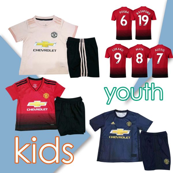 #7 ALEXIS soccer Jersey Kids Kit 18/19 #6 POGBA home red Soccer Jerseys Youth Sets #10 RASHFORD Child Soccer Shirts uniform jersey
#7 ALEXIS soccer Jersey Kids Kit 18/19 #6 POGBA home red Soccer Jerseys Youth Sets #10 RASHFORD Child Soccer Shirts uniform jersey