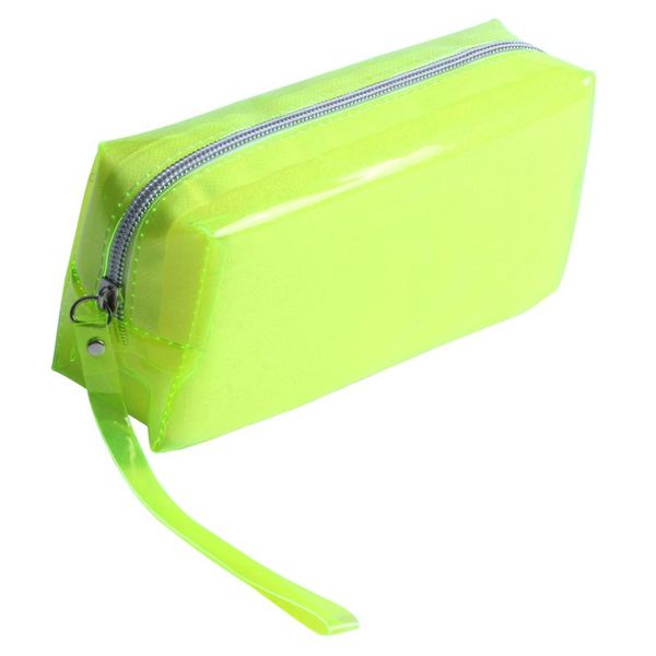 transparent pencil cases zipper school girl cute pencil cases 19.5x 6 x 9cm