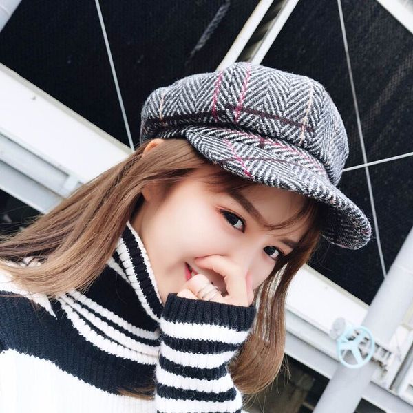 зимние шапки берет vintage восьмиклинка восьмиугольные шляпы для женщин мода полосы плед берет hat женщины девушки painter hat, Blue;gray
зимние шапки берет vintage восьмиклинка восьмиугольные шляпы для женщин мода полосы плед берет hat женщины девушки painter hat, Blue;gray