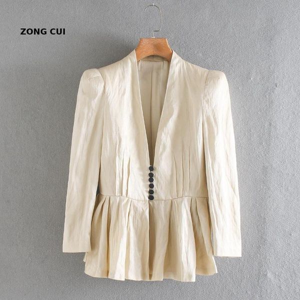 spring women's long sleeve v-neck solid color single breasted suit jacket slim ruffle fashion style outerwear jacket xs, White;black
spring women's long sleeve v-neck solid color single breasted suit jacket slim ruffle fashion style outerwear jacket xs, White;black