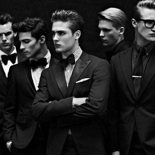 black suits for men wedding groomsmen jacket 2piece los hombres pantalones de traje slim fit terno masculino groom tuxedos, White;black
black suits for men wedding groomsmen jacket 2piece los hombres pantalones de traje slim fit terno masculino groom tuxedos, White;black