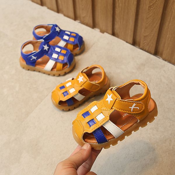 new boys sandals soft leather boys toddler sandals baby summer casual kids shoes sandalias children beach shoes kids, Black;red
new boys sandals soft leather boys toddler sandals baby summer casual kids shoes sandalias children beach shoes kids, Black;red