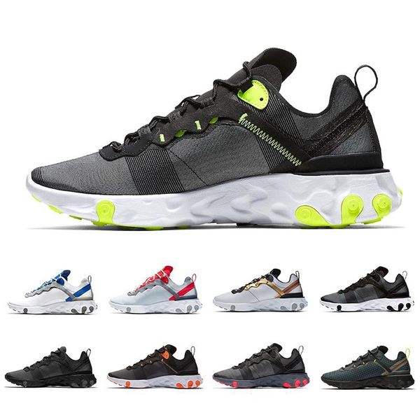 cool react element 55 running shoes for men womens jade solar red triple black white royal red sports sneakers shoes size 36-45
cool react element 55 running shoes for men womens jade solar red triple black white royal red sports sneakers shoes size 36-45