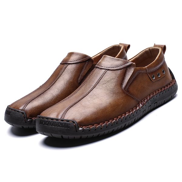 men boat shoes leather men driving shoes loafers sneakers genuine leather casual man moccasins comfortable men's flats, Black
men boat shoes leather men driving shoes loafers sneakers genuine leather casual man moccasins comfortable men's flats, Black