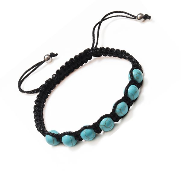 natural stone bracelet men blue turquoises beads boho rope braided bracelets for women handmade weave bangles jewelry pulseras, Golden;silver
natural stone bracelet men blue turquoises beads boho rope braided bracelets for women handmade weave bangles jewelry pulseras, Golden;silver