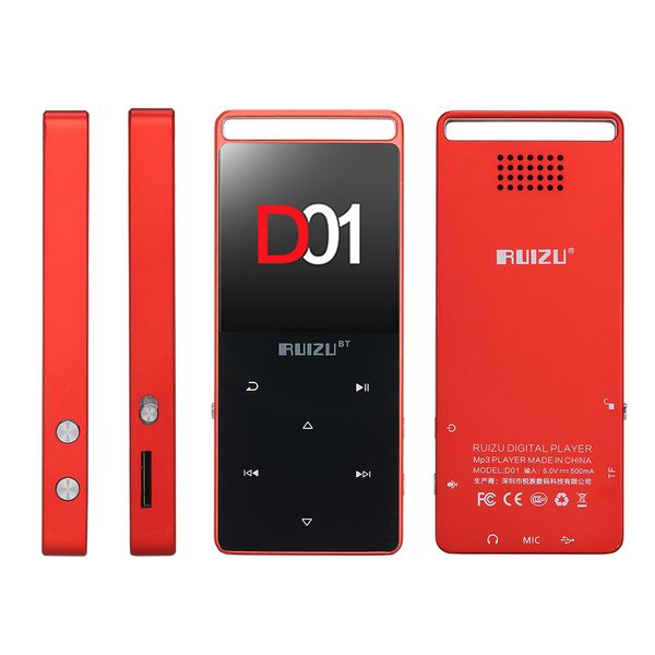 ruizu d01 hifi mp3 player 4g/8g 1.8 inch touch button voice recorder fm e-book clock video pedometer bluetooth mp3 music player
ruizu d01 hifi mp3 player 4g/8g 1.8 inch touch button voice recorder fm e-book clock video pedometer bluetooth mp3 music player