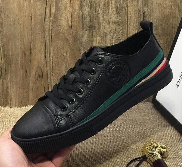 brand new spring autumn fashion men cattlehid casual shoes man street trend shoes cowhide white board, Black
brand new spring autumn fashion men cattlehid casual shoes man street trend shoes cowhide white board, Black