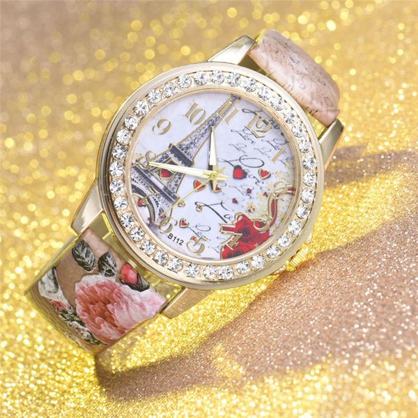 women watches brand 2020 arrival fashion tower pattern leather band analog quartz wrist watches 24, Slivery;brown
women watches brand 2020 arrival fashion tower pattern leather band analog quartz wrist watches 24, Slivery;brown