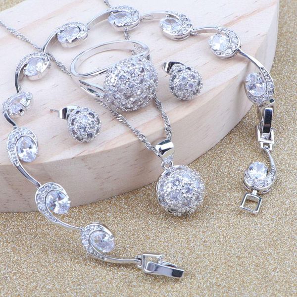 white zirconia bridal jewelry sets silver 925 wedding costume jewellery earrings bracelets bridal rings necklace set for women, Slivery;golden
white zirconia bridal jewelry sets silver 925 wedding costume jewellery earrings bracelets bridal rings necklace set for women, Slivery;golden