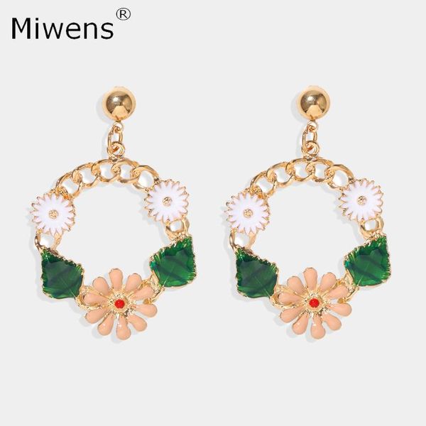 miwen bohemia flower pendant earrings for women charm circle hollow out dangle drop earrings maxi gold ear hanging jewelry gifts, Silver
miwen bohemia flower pendant earrings for women charm circle hollow out dangle drop earrings maxi gold ear hanging jewelry gifts, Silver