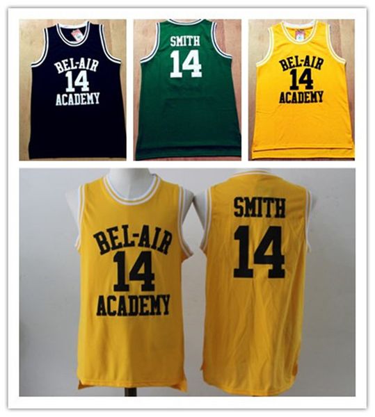 the fresh prince of bel-air #14 will smith academy black green yellow basketball jersey embroidered stitched movie jerseys
the fresh prince of bel-air #14 will smith academy black green yellow basketball jersey embroidered stitched movie jerseys