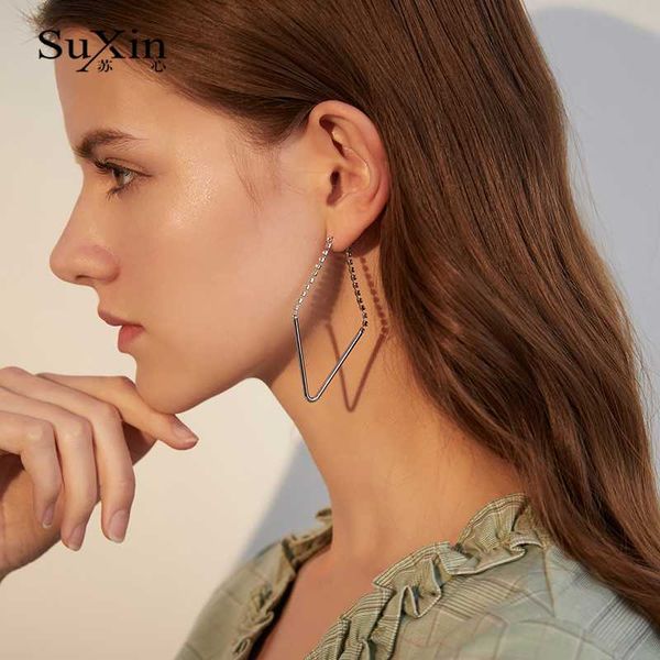 suxin 925 серебряные иглы серьги темперамент циркон серьги для женщин ромб сплав подвеска подарка ювелирных изделий, Silver
suxin 925 серебряные иглы серьги темперамент циркон серьги для женщин ромб сплав подвеска подарка ювелирных изделий, Silver