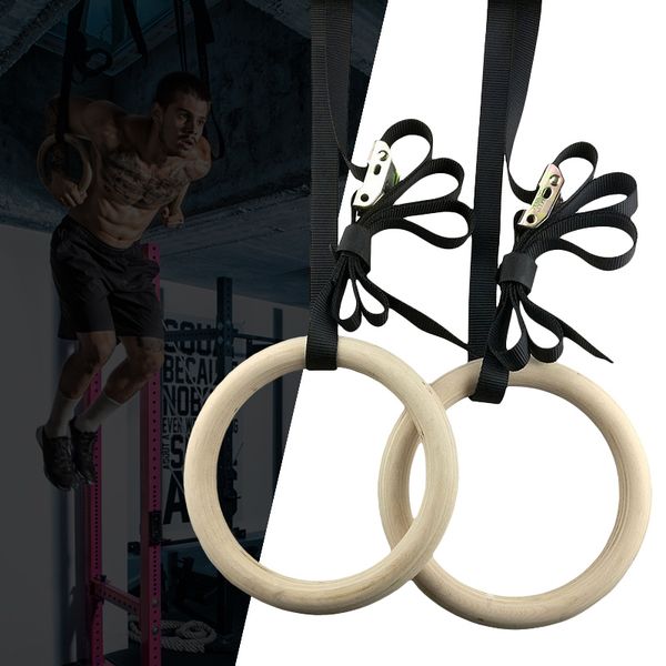 professional birch 1 pair gymnastics rings long buckles straps fitness training ring lifting rope gymnastics accessories gym
professional birch 1 pair gymnastics rings long buckles straps fitness training ring lifting rope gymnastics accessories gym