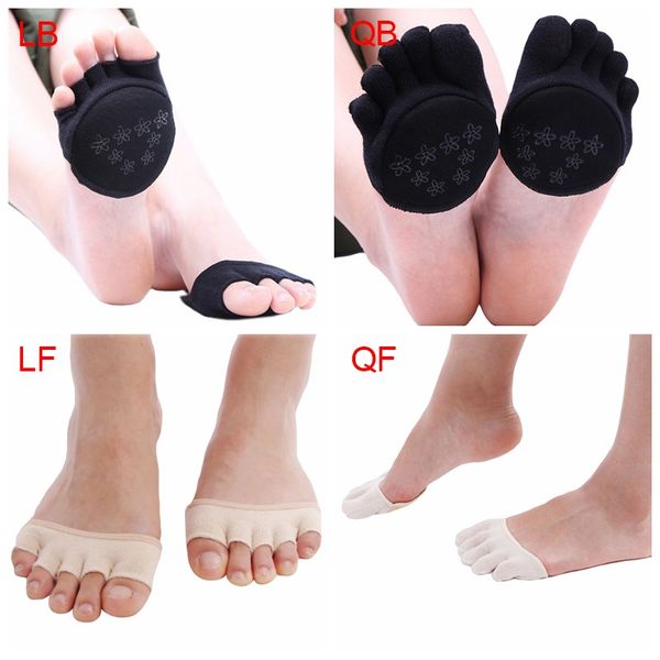 fashion women yoga half grip five finger socks half palm socks summer high heeled short slip on toeless sock foot care, Black
fashion women yoga half grip five finger socks half palm socks summer high heeled short slip on toeless sock foot care, Black