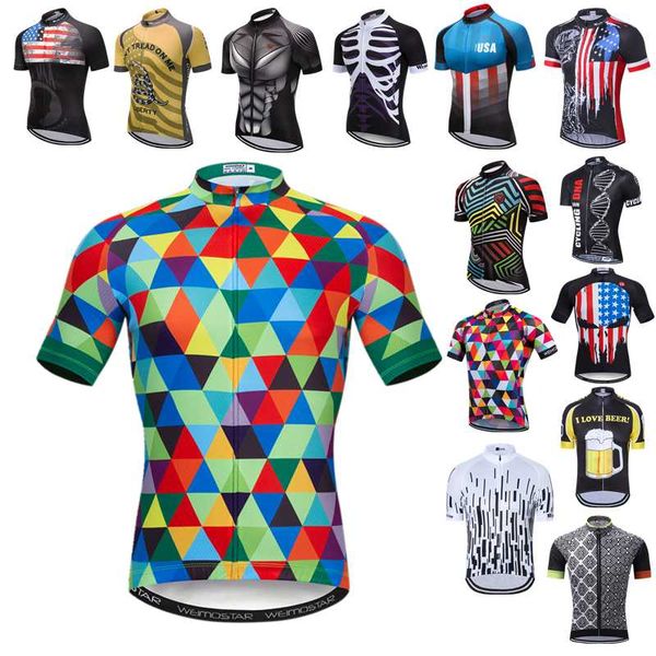 racing jackets weimostar 2021 summer men's cycling jersey shirt sport bicycle ropa ciclismo pro team mtb bike jerseycycling wear, Black;red
racing jackets weimostar 2021 summer men's cycling jersey shirt sport bicycle ropa ciclismo pro team mtb bike jerseycycling wear, Black;red