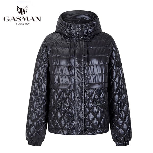 gasman 2020 new spring cotton long solid color jackets for women long-sleeve zipper parka hooded lining print jacket spring coat, Black
gasman 2020 new spring cotton long solid color jackets for women long-sleeve zipper parka hooded lining print jacket spring coat, Black