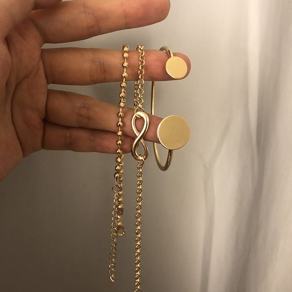 vintage irregular multi-layer round sequin bracelet set beaded 8 character lucky gold bracelet women jewelry accessory, Golden;silver
vintage irregular multi-layer round sequin bracelet set beaded 8 character lucky gold bracelet women jewelry accessory, Golden;silver