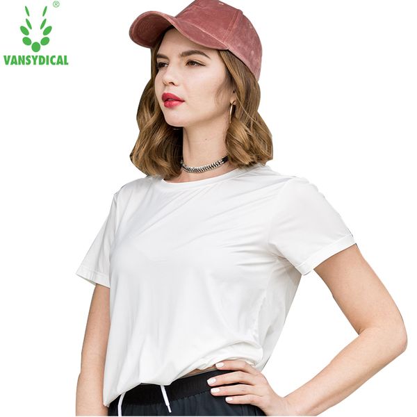 vansydical women gym yoga crop yoga shirts short sleeve workout fitness running sport t-shirt training sportswear, Black;blue
vansydical women gym yoga crop yoga shirts short sleeve workout fitness running sport t-shirt training sportswear, Black;blue