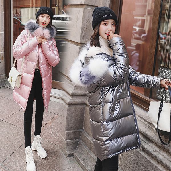 winter women jacket in the long section of the new high-quality korean fashion casual loose wild bread warm wild jacket y003, Black
winter women jacket in the long section of the new high-quality korean fashion casual loose wild bread warm wild jacket y003, Black