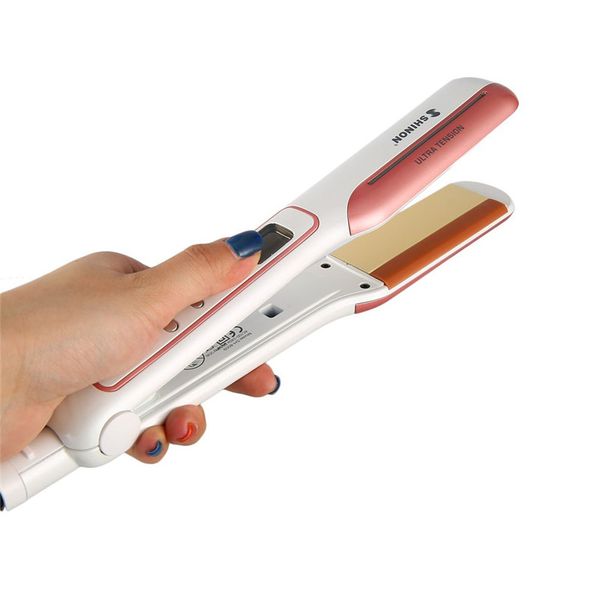 hair straightener comb hair curler lcd display 2in1 environmental protection alloy curler beauty care iron healthy beauty, Black
hair straightener comb hair curler lcd display 2in1 environmental protection alloy curler beauty care iron healthy beauty, Black