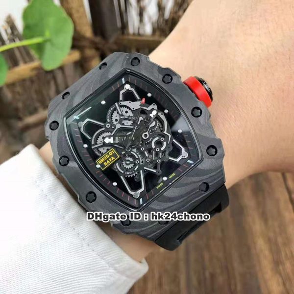 new 2 style 35-02 rafael nadal ntpt carbon autoamtic mens watch 035 skeleton dial rubber strap gents watches m13, Slivery;brown
new 2 style 35-02 rafael nadal ntpt carbon autoamtic mens watch 035 skeleton dial rubber strap gents watches m13, Slivery;brown