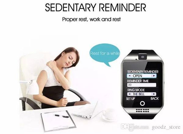 q18 smart watch watches bluetooth smartwatch wristwatch with camera tf sim card slot pedometer anti-lost for apple android phones
q18 smart watch watches bluetooth smartwatch wristwatch with camera tf sim card slot pedometer anti-lost for apple android phones