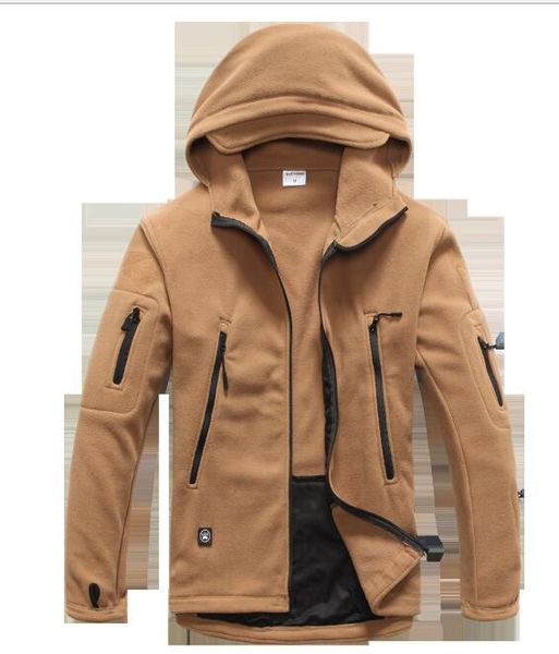 military tactical outdoor clothings soft shell fleece jacket men army polartec sportswear thermal hunt hiking sport jackets hoodie, Black;brown
military tactical outdoor clothings soft shell fleece jacket men army polartec sportswear thermal hunt hiking sport jackets hoodie, Black;brown