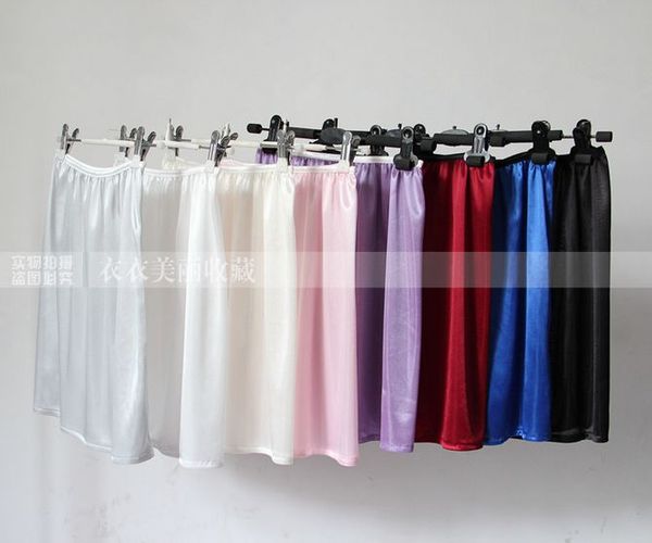 all-match inner slip skirt liner silky basic underskirt bust skirt short half slip, Black;red
all-match inner slip skirt liner silky basic underskirt bust skirt short half slip, Black;red